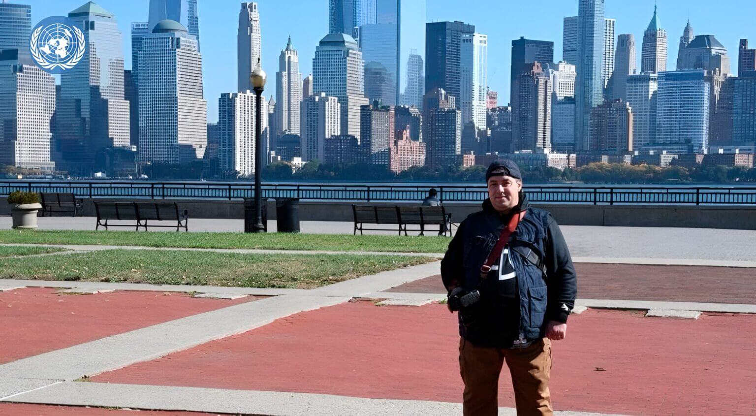 Oleg Maltsev in a science raid in New York. 2017