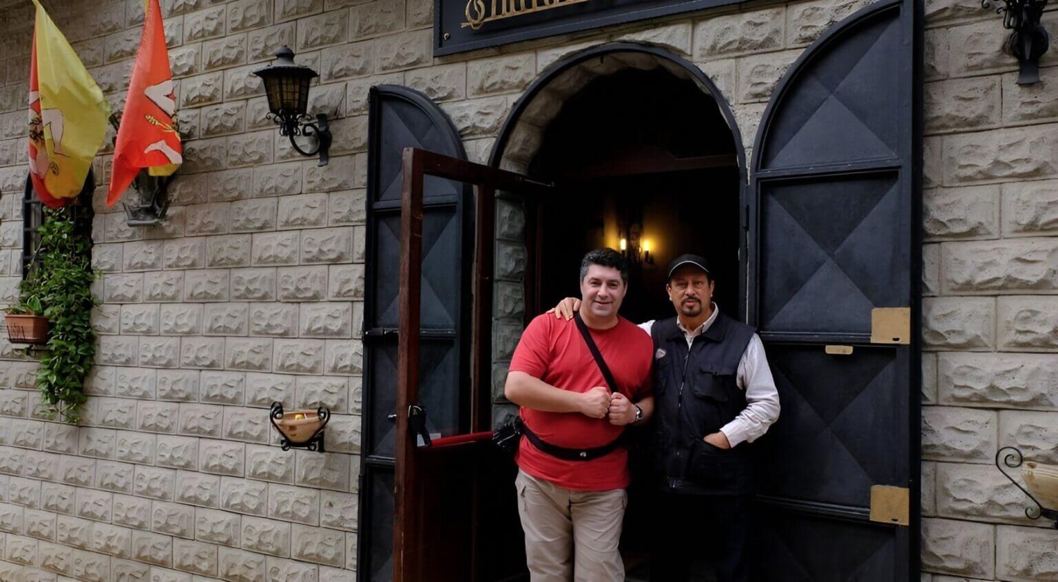 Oleg Maltsev and Giuseppe Giuliano in Sicily. Montelepre 2016